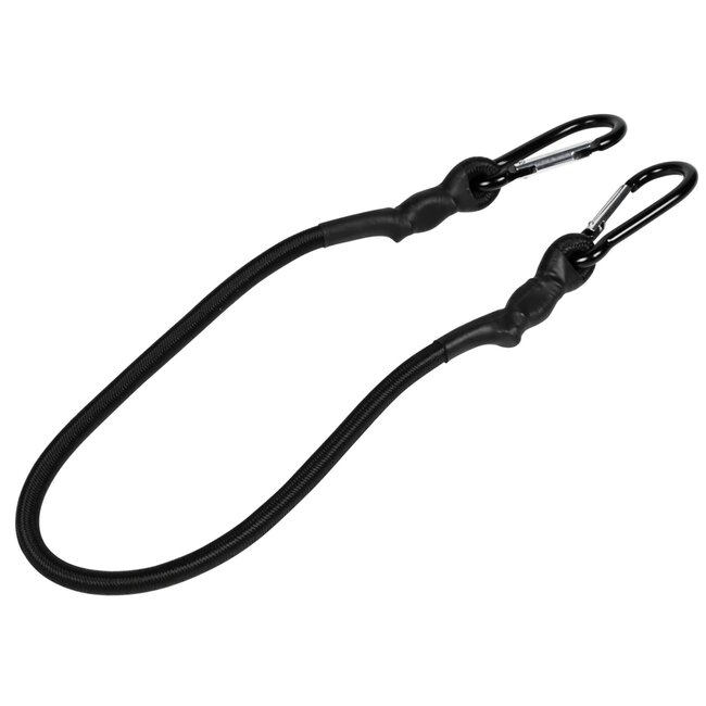 Benson Elastiek 60 cm - Karabijnhaak - 40 kg trekkracht - Universeel gebruik