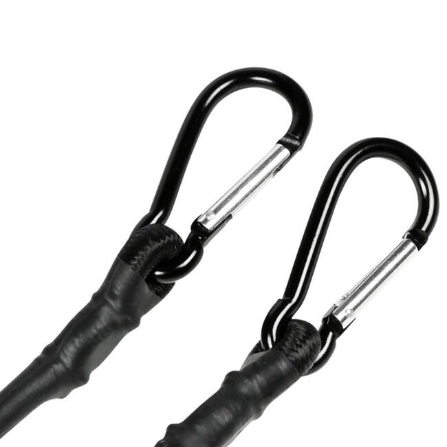 Benson Elastiek 60 cm - Karabijnhaak - 40 kg trekkracht - Universeel gebruik
