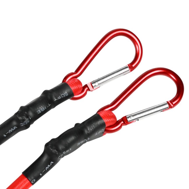 Benson Elastiek 120 cm - Karabijnhaak - Veilig en Handig - Elasthaan