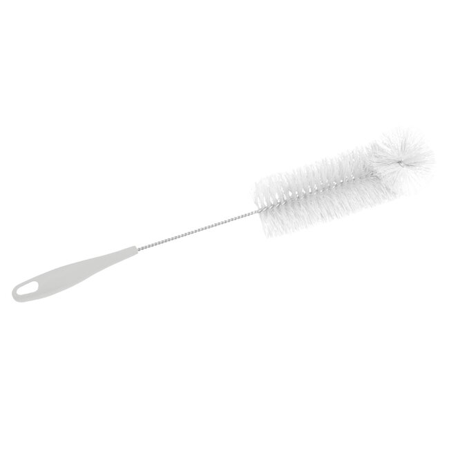 Benson Borstel Rager - Jumbo - Lang - Wit/Blauw - 43 cm