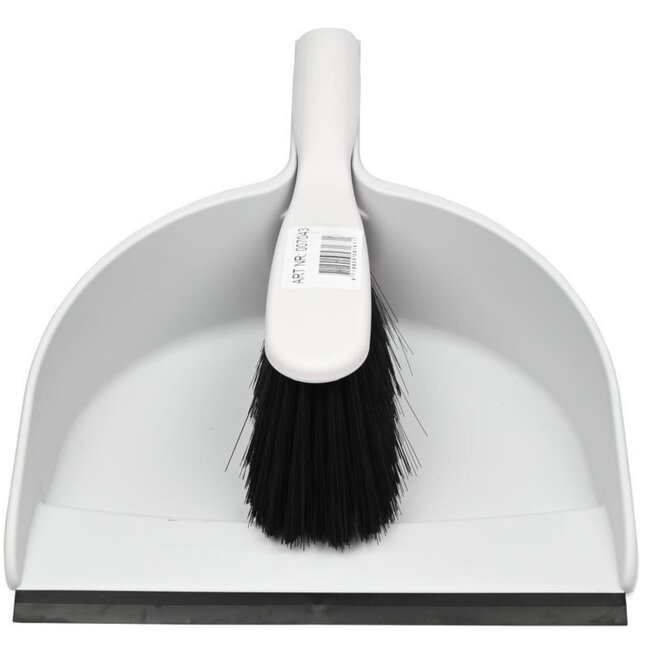 Benson Stoffer en blik set - rubberen rand - kleurenmix - per stuk