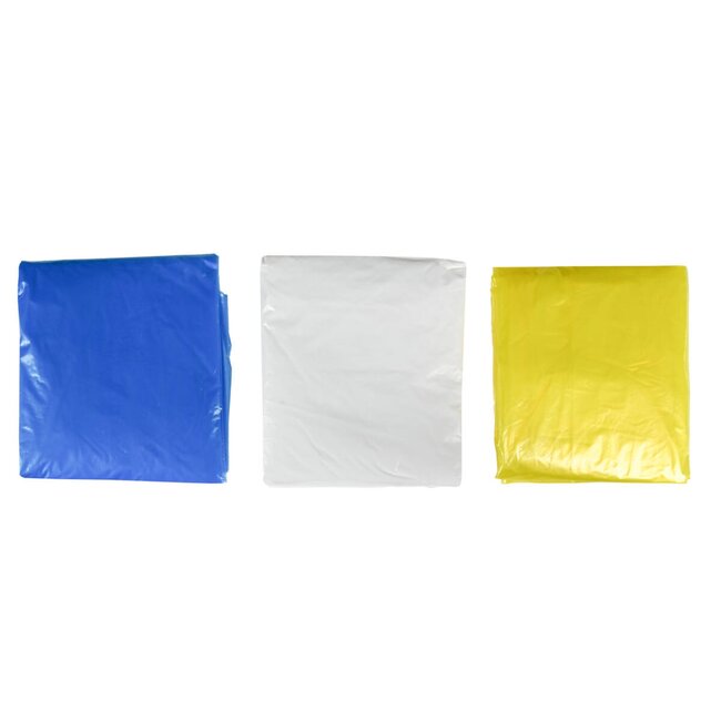 Benson Lange opvouwbare wegwerp regenjas - One size - Lichtgewicht - Diverse kleuren
