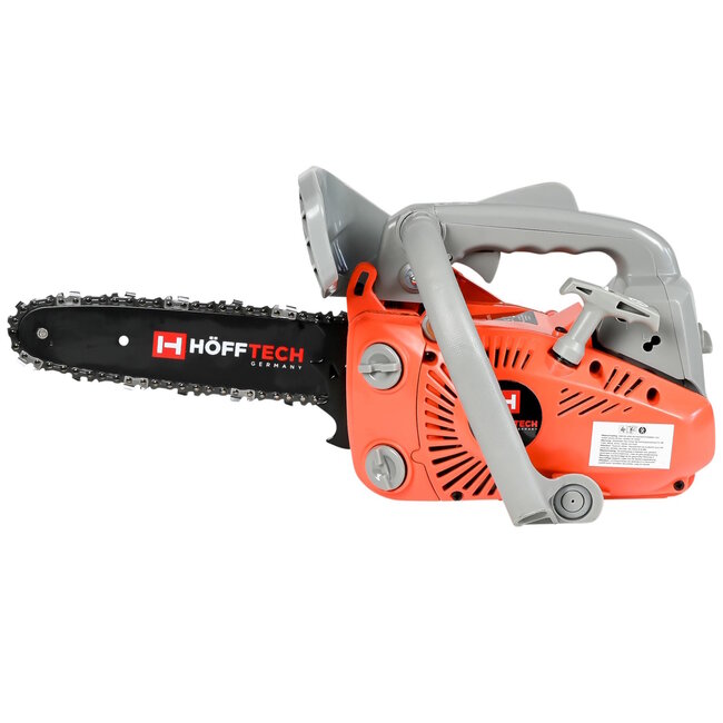 Hofftech Compacte benzine kettingzaag - 25 cm zaagblad - 25.4 cc motor - 0.9 pk - lichtgewicht en veelzijdig