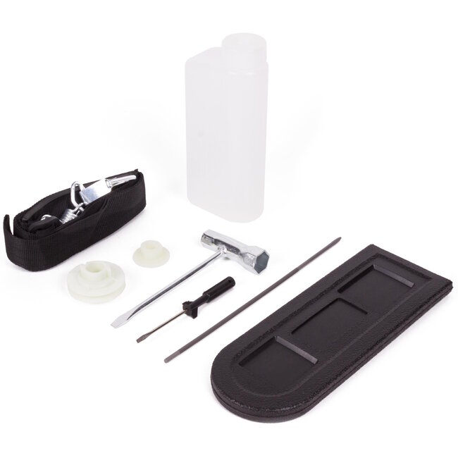 Hofftech Compacte benzine kettingzaag - 25 cm zaagblad - 25.4 cc motor - 0.9 pk - lichtgewicht en veelzijdig