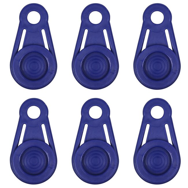 Benson Weerbestendige zeilclips - set van 6 - duurzaam kunststof - zwart - 82 x 45 mm