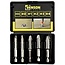 Benson Schroefverwijderaar set - HSS4241 - Inclusief opbergdoosje - 5-delig