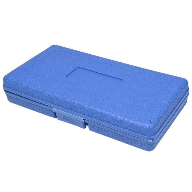 Benson 17-delige doppendoos met ratel - 11 dopmaten - kunststof opbergdoos - compact