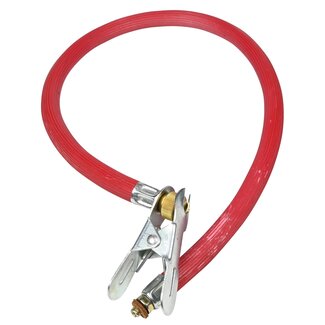 Benson Vervangende fietspompslang - Hollands ventiel - 62 cm - rood