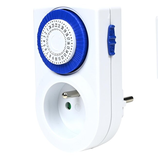 Benson Mechanische tijdklok - Mini - 3500 W - 96 schakelmomenten - Kinderbeveiliging