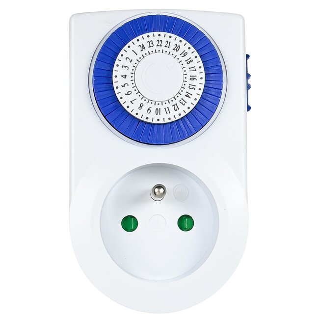 Benson Mechanische tijdklok - Mini - 3500 W - 96 schakelmomenten - Kinderbeveiliging