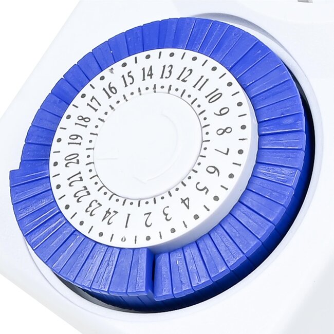 Benson Mechanische tijdklok - Mini - 3500 W - 96 schakelmomenten - Kinderbeveiliging