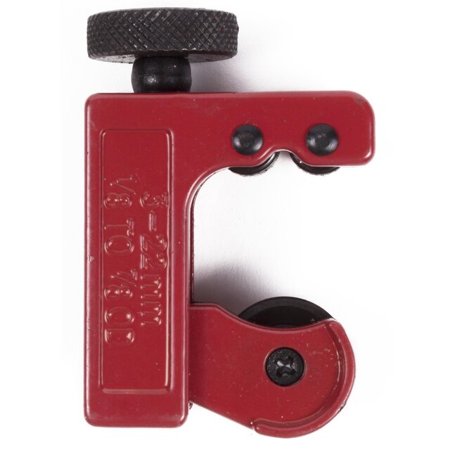 Benson Compacte mini-pijpensnijder - Ø 3-22 mm - gehard stalen snijwiel - dubbele rollen