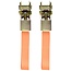 Hofftech Spanbanden met ratel - 2 haken - 3,5 meter - 2 stuks - rood