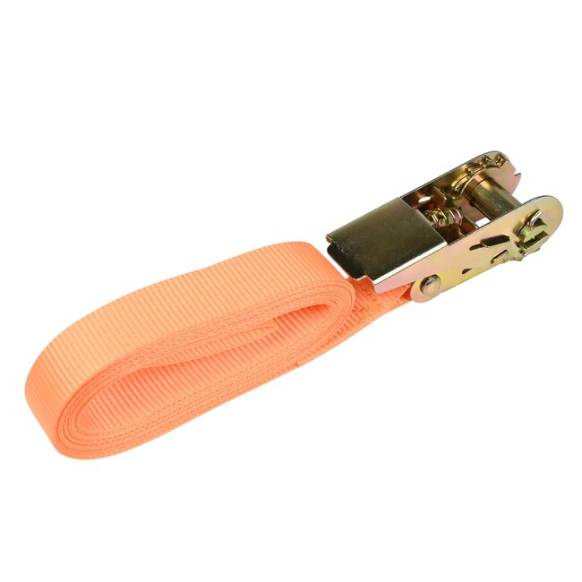 Hofftech Spanbanden met ratel - 2 haken - 3,5 meter - 2 stuks - rood