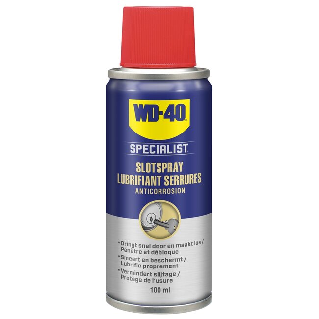 WD40 Roestwerende slotspray - Beschermend - 100 ml spuitbus
