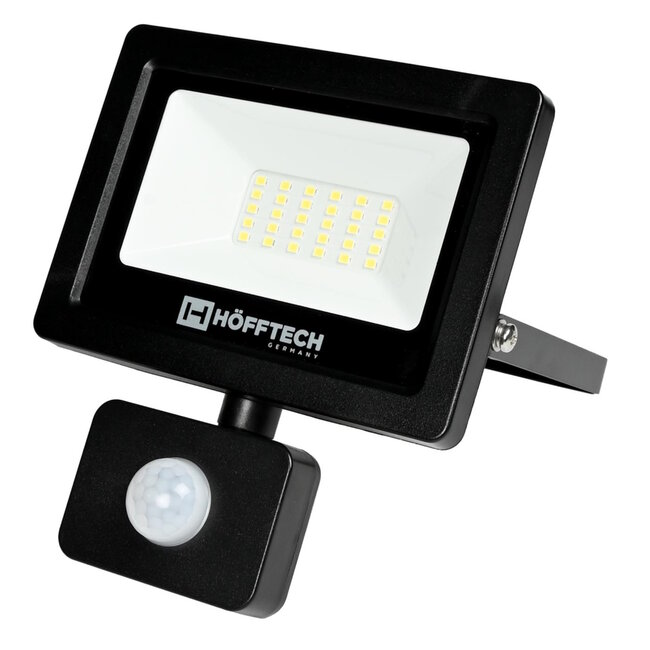 Hofftech Energiezuinige LED bouwlamp - 20W - met sensor - IP65 - 1400 lumen - 6000K