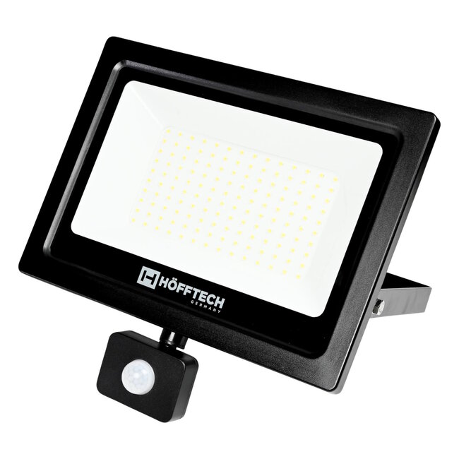 Hofftech Energiezuinige LED bouwlamp - 100W - met sensor - IP65 - 7000 lumen - 6000K