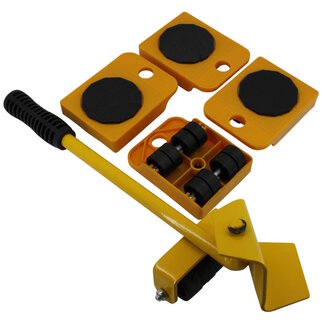 Benson Meubelrollers met hefboom - 4 stuks - anti-slip - 150 kg draagkracht - compact en veelzijdig