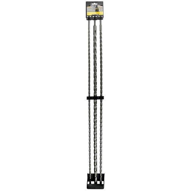 Benson SDS+ Borenset - Beton en Steen - Ø 12, 16, 24 mm - 1000 mm Lengte