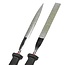 Benson Diamantvijl set - halfrond en plat - 120 grid - 170 mm - 2-delig