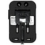 Benson Internationale reisadapter - 2 USB-poorten - 1 stekkeraansluiting - zwart - geschikt voor 150 landen