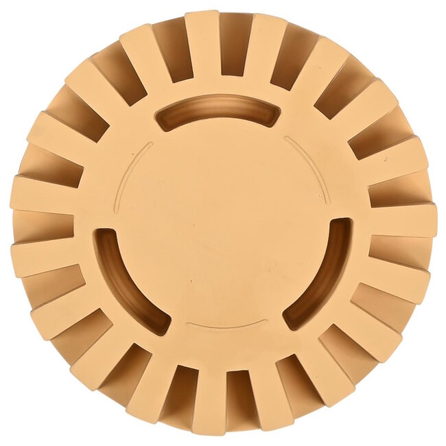 Hofftech Folie- en stickerverwijderaar - Caramelschijf - 100 mm - Voor boormachine - Beschadigt ondergrond niet