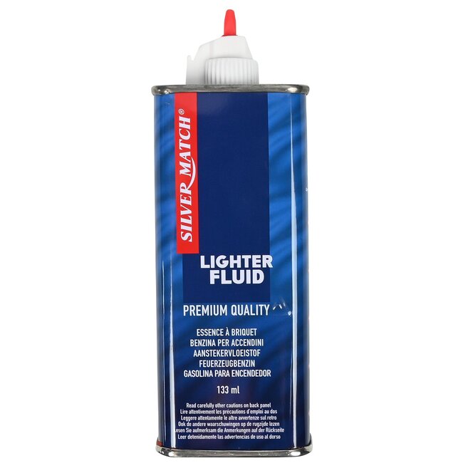 Prof Vloeistof voor aanstekers - 133 ml - Hersluitbaar blik - Hoge kwaliteit benzine