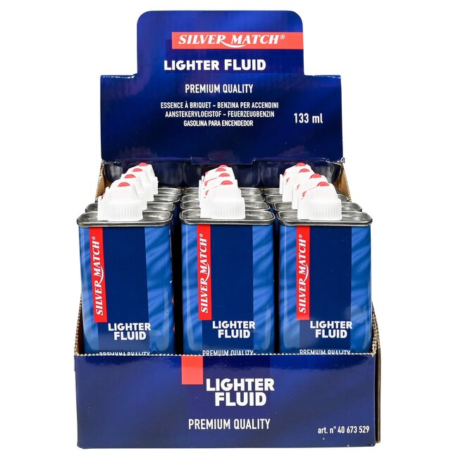 Prof Vloeistof voor aanstekers - 133 ml - Hersluitbaar blik - Hoge kwaliteit benzine