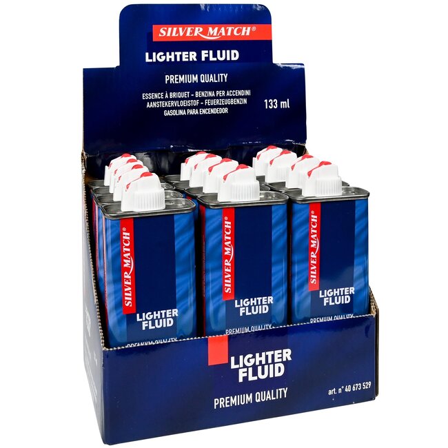 Prof Vloeistof voor aanstekers - 133 ml - Hersluitbaar blik - Hoge kwaliteit benzine