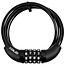 Xolid Kabelslot - Cijferslot - 4-cijferig - Ø 10 mm - 65 cm - Zwart