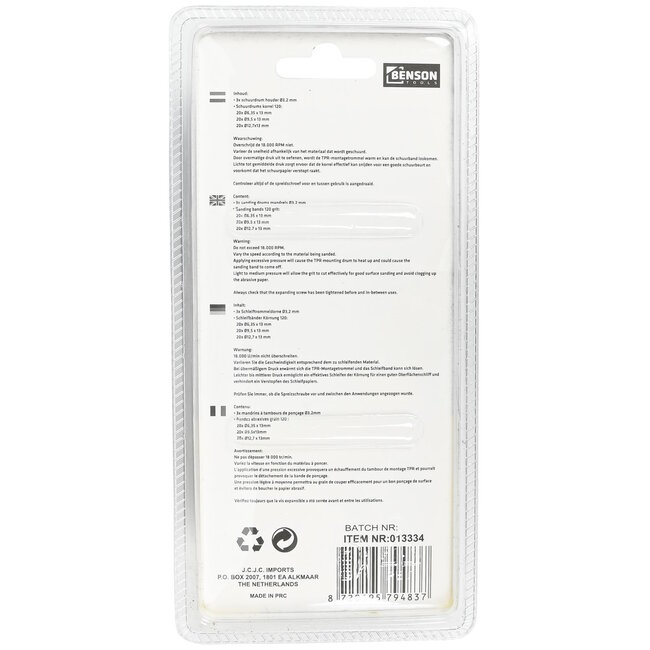 Benson 63-delige multi-tool accessoireset - schuren - veelzijdig en duurzaam