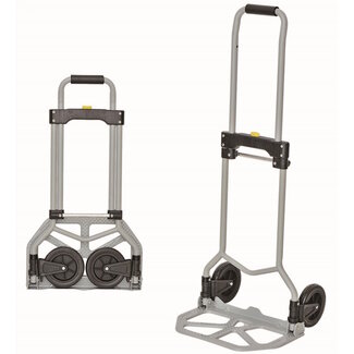 Benson Opklapbare steekwagen - 65 kg capaciteit - 7 inch rubberen wielen - compact en stevig