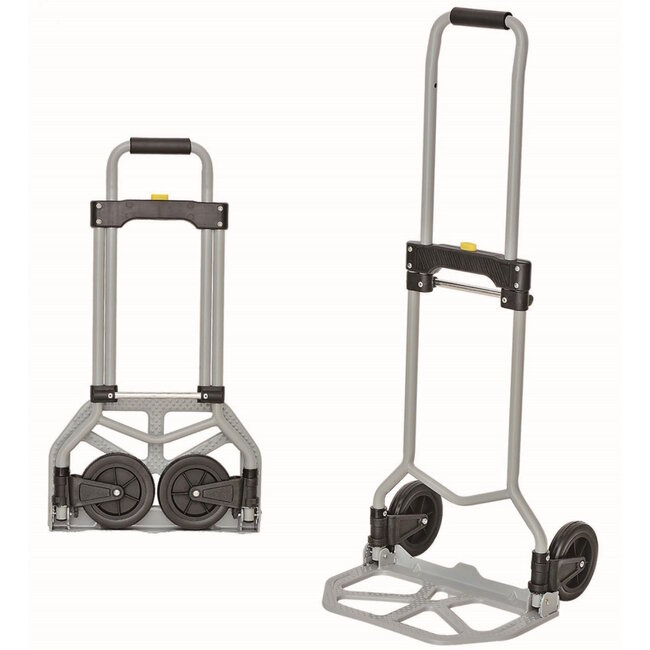 Benson Opklapbare steekwagen - 65 kg capaciteit - 7 inch rubberen wielen - compact en stevig
