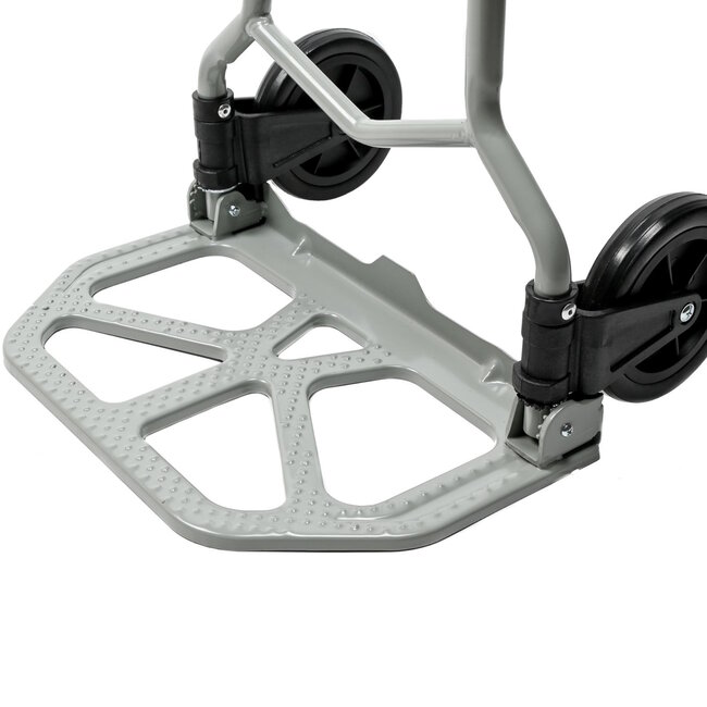 Benson Opklapbare steekwagen - 65 kg capaciteit - 7 inch rubberen wielen - compact en stevig