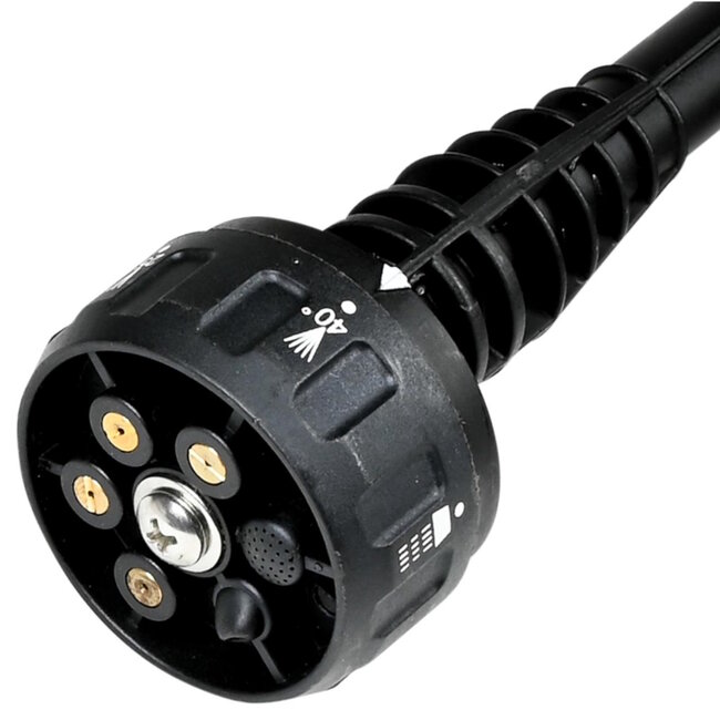 Hofftech Draadloze hogedrukreiniger - water aanzuigfunctie - 20V - 6 spuitstanden - 120 l/u - 3,15 kg