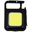 Hofftech Compacte oplaadbare sleutelhanger zaklamp - 230 lumen - met flesopener en USB-opladen