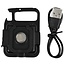 Hofftech Compacte oplaadbare sleutelhanger zaklamp - 230 lumen - met flesopener en USB-opladen