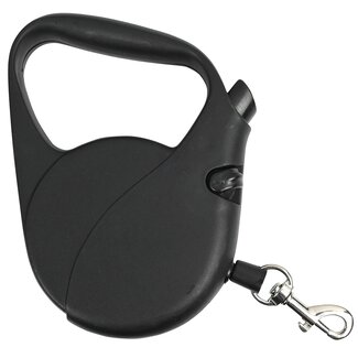 Benson Hondenriem rollijn - ergonomisch - flexibel - 3 meter - zwart Benson Hondenriem rollijn - ergonomisch - flexibel - 3 meter - zwart