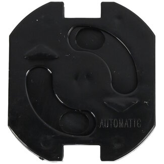 Benson Zwarte stopcontactbeveiligers - set van 5 - eenvoudige installatie - optimale bescherming