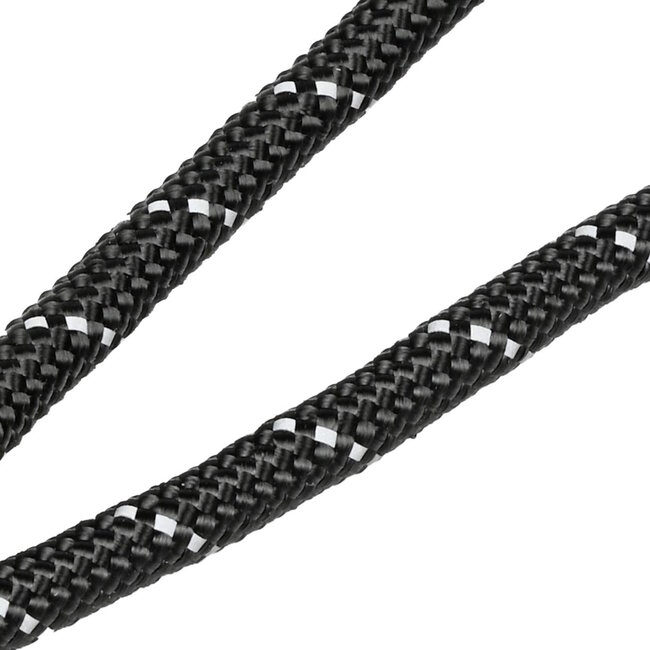 Benson Reflecterende hondenriem - Veiligheid en stijl - 120 cm - Zwart
