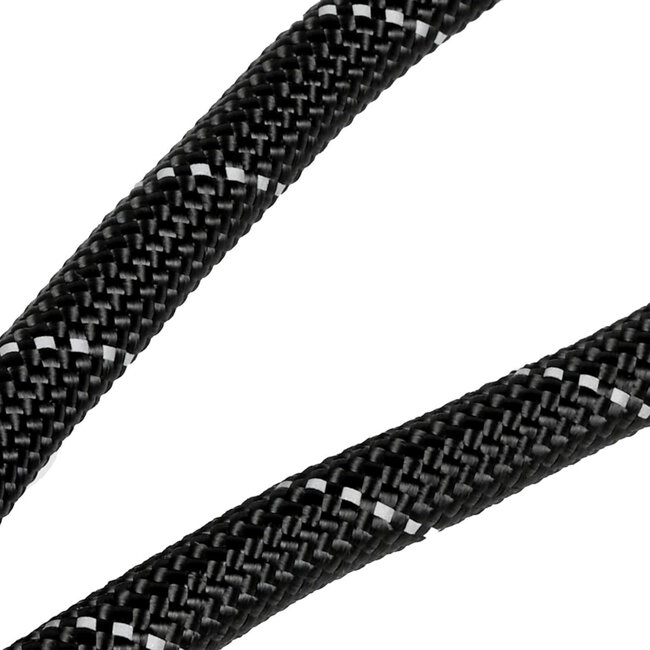 Benson Reflecterende hondenriem - Veiligheid en comfort - 150 cm - Zwart