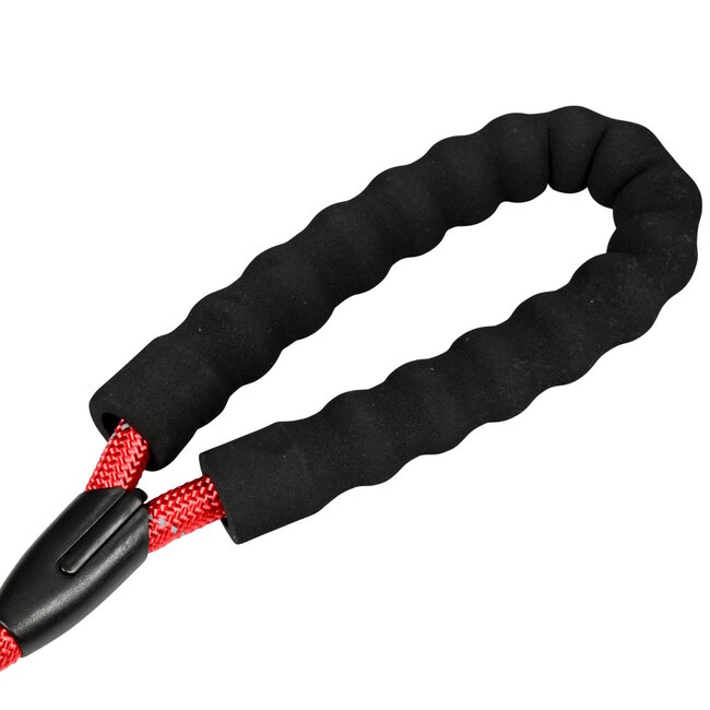 Benson Reflecterende hondenriem - comfort foam handgreep - 12 mm x 200 cm - duurzaam nylon