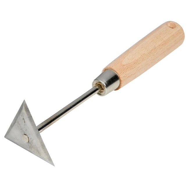 Benson Driehoekige verfschraper - 21 cm - ideaal voor hoeken en vlakke oppervlakken