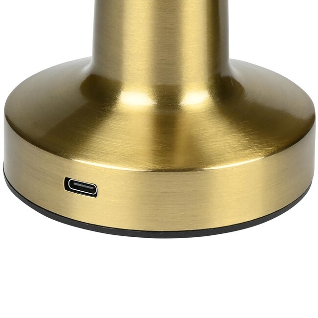 Benson Oplaadbare LED tafellamp - Dimbaar - 3 Kleurinstellingen - USB-aansluiting - Kleurenmix