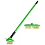 Benson Onkruidborstel set - telescopische steel - 3-delig - ergonomisch - verstelbaar 80-140 cm