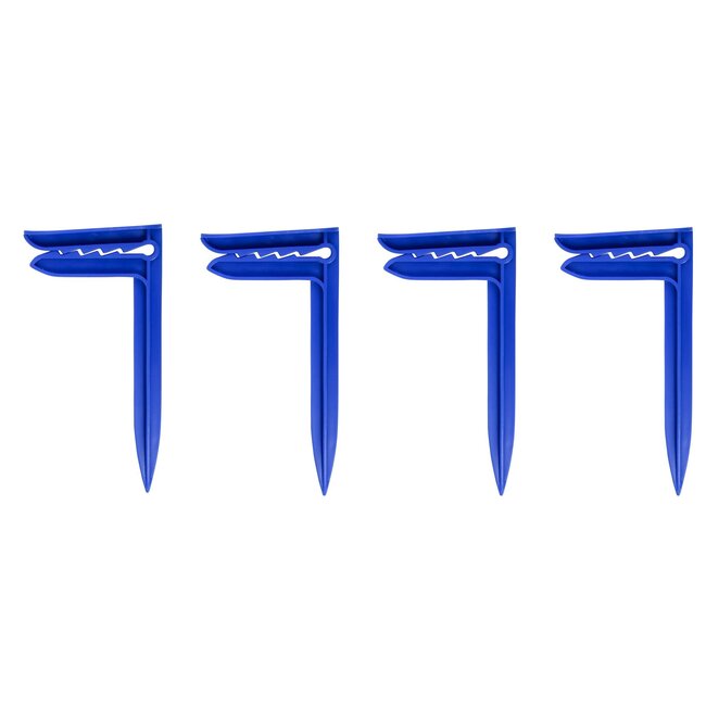 Benson 4-delige strandlakenklemmen - windbestendig - 6,5 x 15 cm - ideaal voor strand en ligstoel