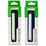 Hofftech Compacte oplaadbare zaklamp met magneetklip - 4 lichtstanden - blauw/groen