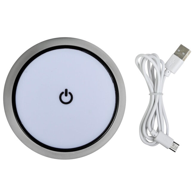 Benson Aanraakdimbare LED flessenlamp - USB oplaadbaar - Warm wit licht - Compact design