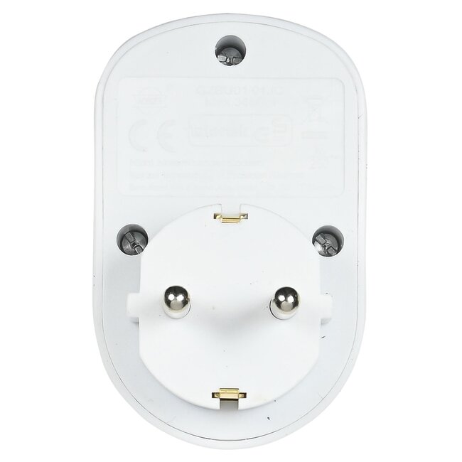 Benson Stopcontact met USB-A en USB-C - Snel opladen - Wit - 16A