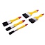 Benson Verfkwast set plat - 5 maten - blisterverpakking - ideaal voor 2 componenten producten